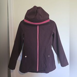 Michael Kors Purple Coat with Pink Accents